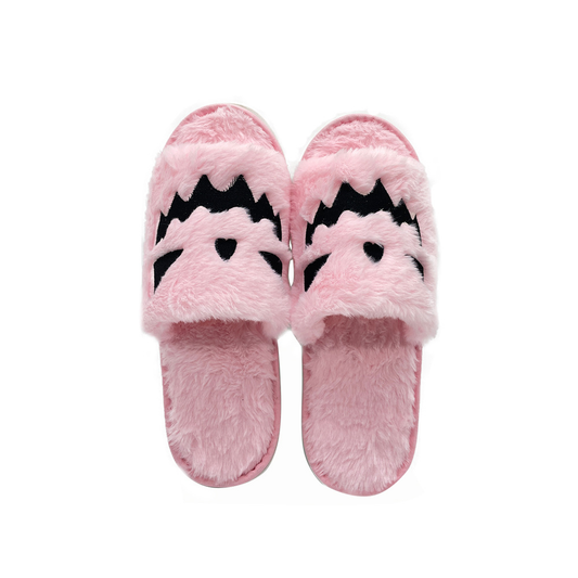 Cozy Pumpkin & Elk Plush Slippers