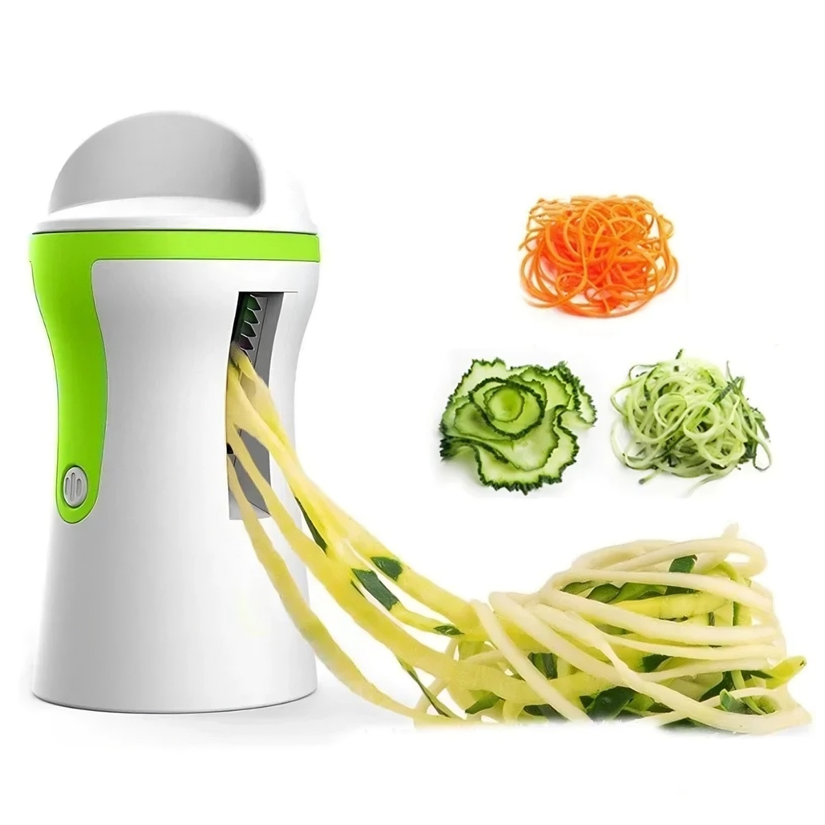 Handheld Vegetable Spiralizer – 3 Blades