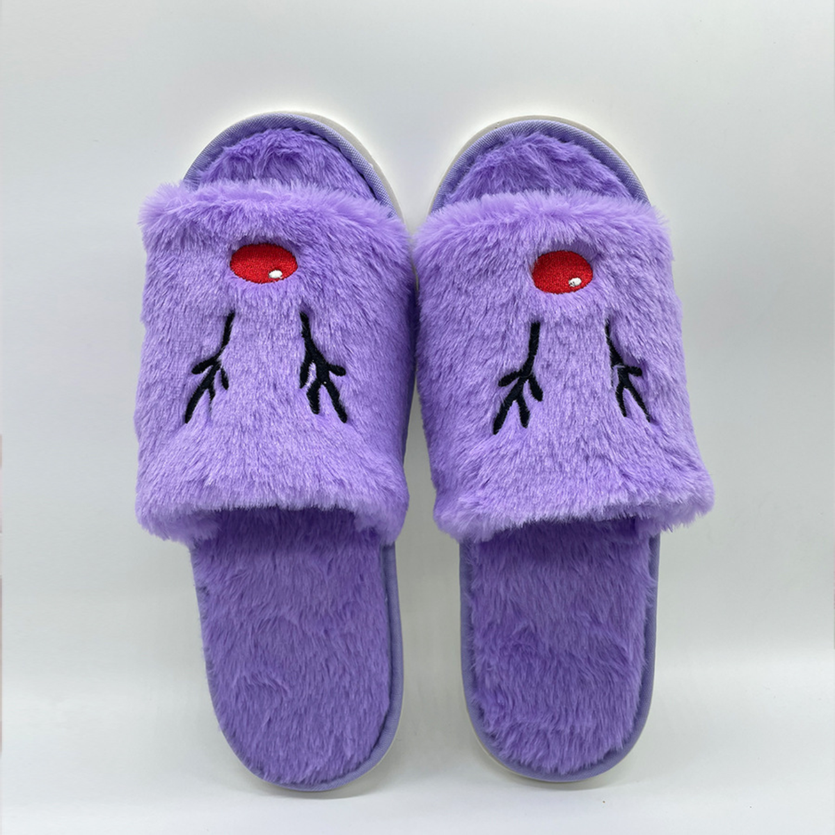 Cozy Pumpkin & Elk Plush Slippers