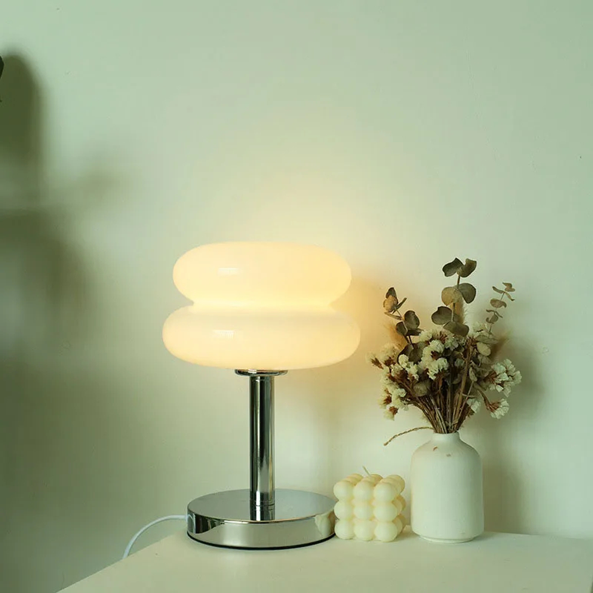 Mushroom Table Lamp – 3 Light Colors