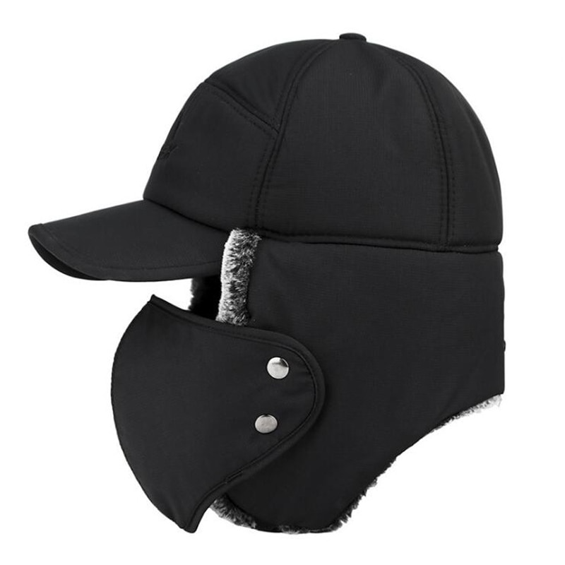 Winter Trapper Bomber Hat with Ear Flaps