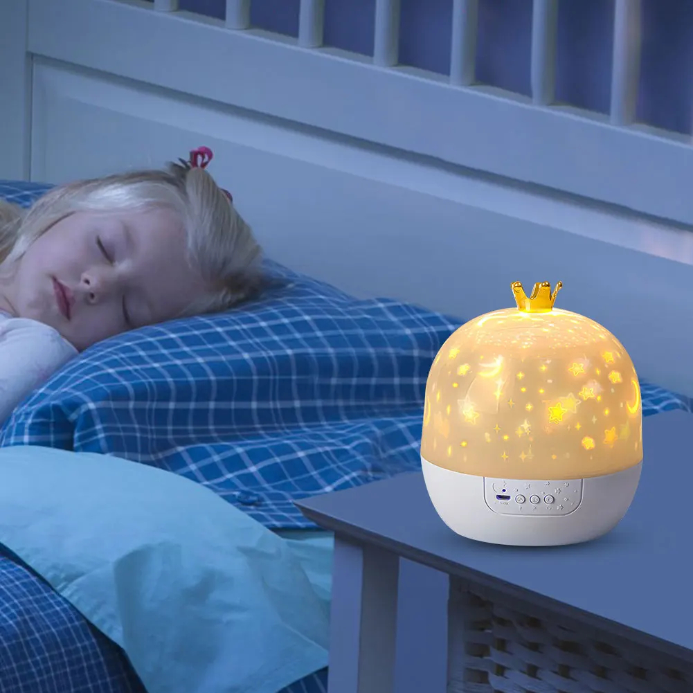 Star Projector Night Light with Picture Films