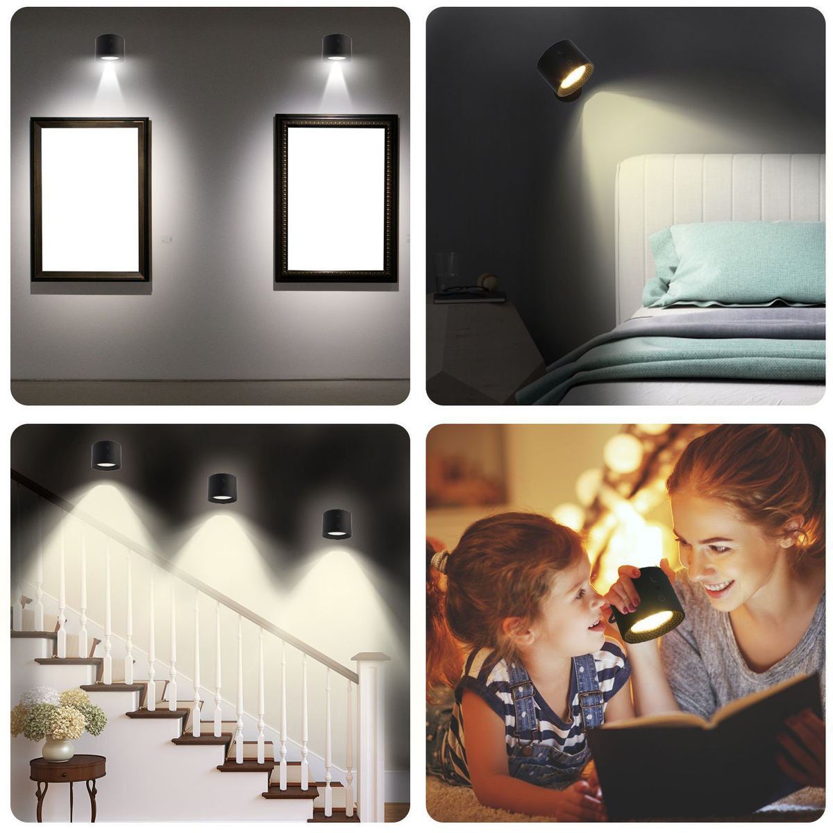 Rechargeable Magnetic Wall Lamp – No Wiring Needed