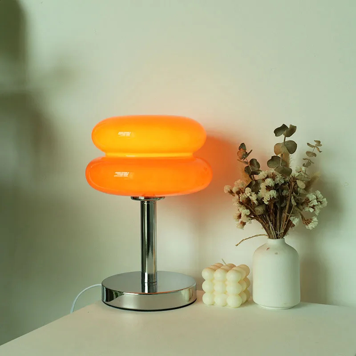 Mushroom Table Lamp – 3 Light Colors