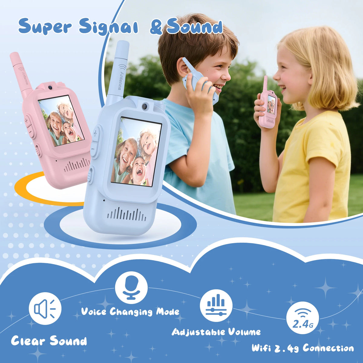 Kids Video Walkie Talkies