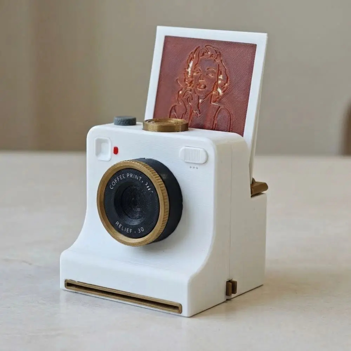 Latte Art Camera – One-Click Coffee Stencil Printer