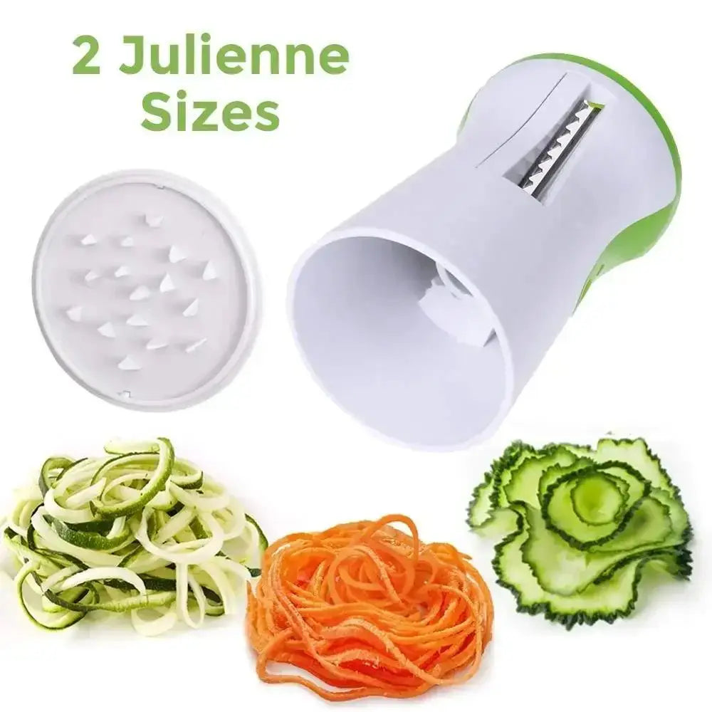 Handheld Vegetable Spiralizer – 3 Blades