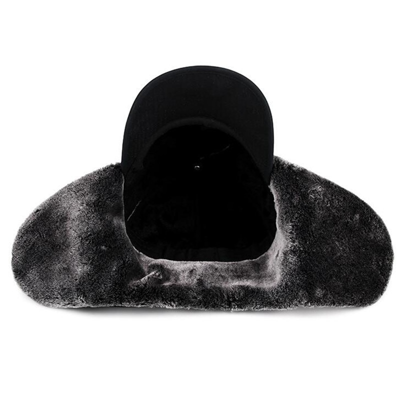 Winter Trapper Bomber Hat with Ear Flaps