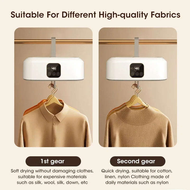 Portable Electric Clothes Dryer – Foldable for Travel & Small Spaces
