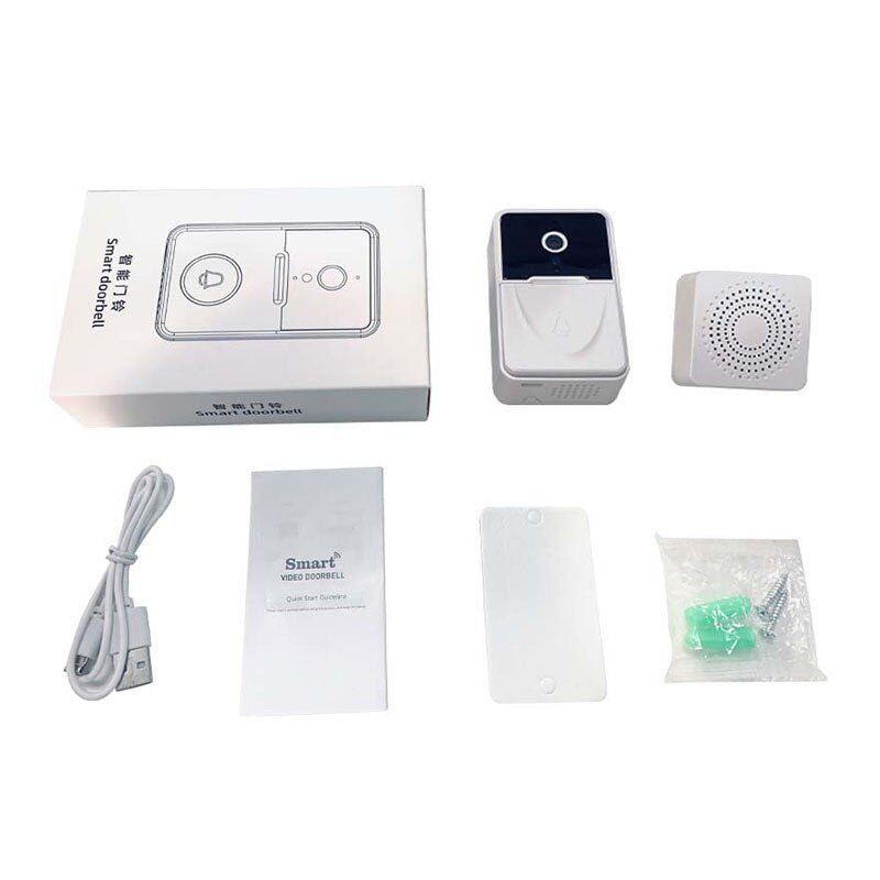 Wireless Video Doorbell Camera – Night Vision & 2-Way Talk