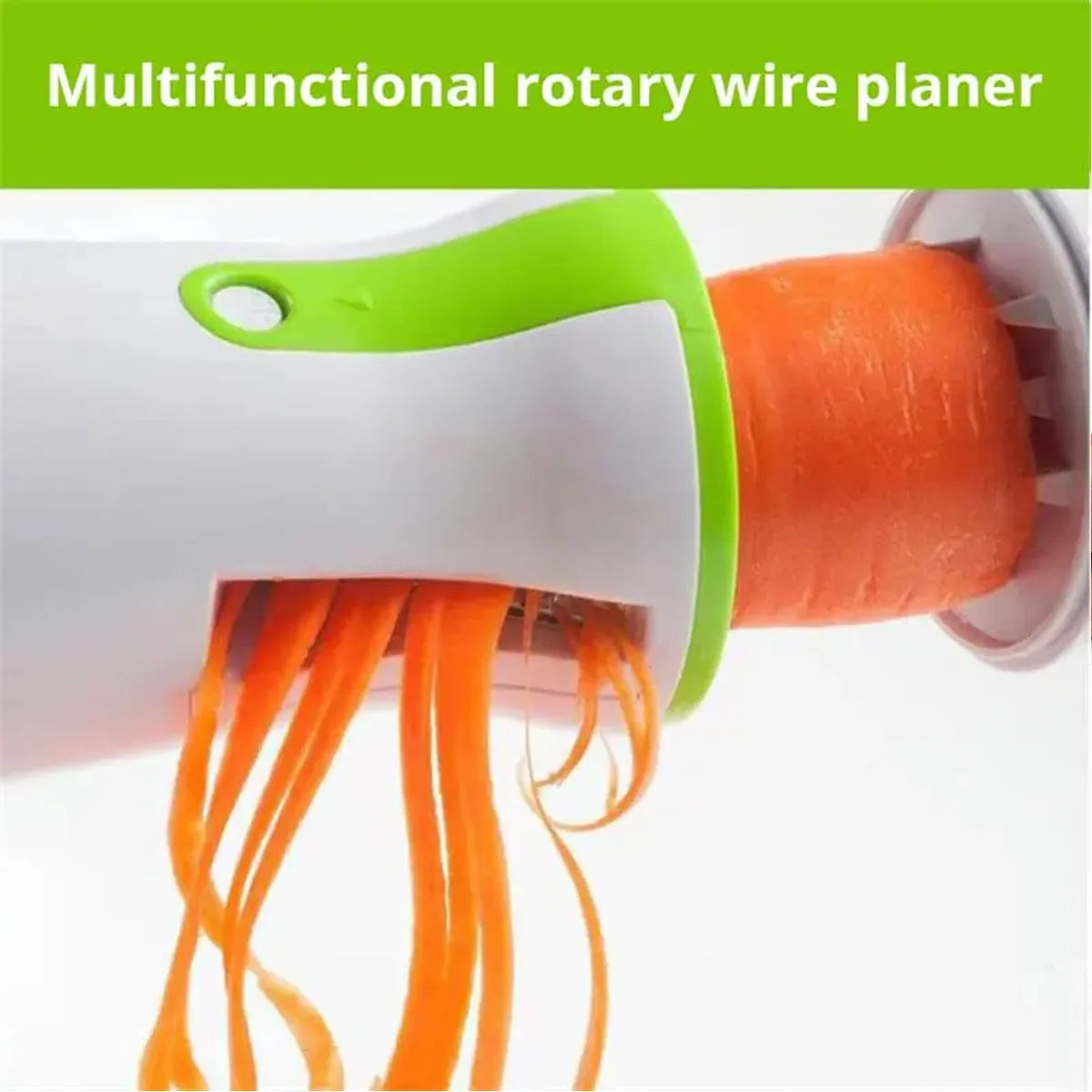 Handheld Vegetable Spiralizer – 3 Blades