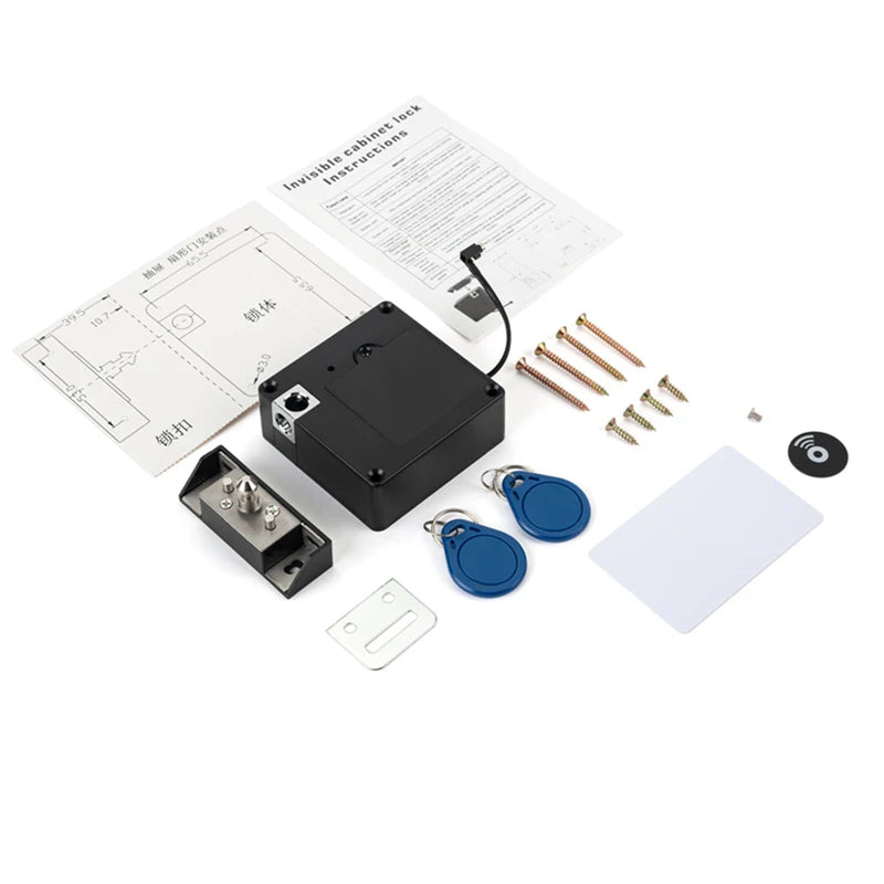 Invisible Smart Drawer & Cabinet Lock – Keyless RFID