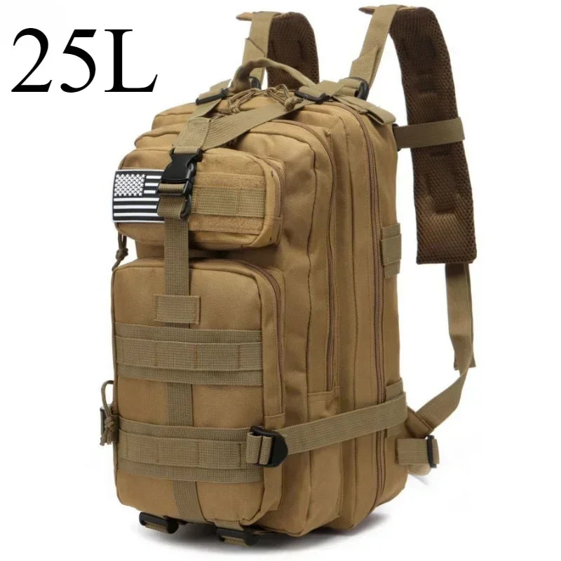 Thuram MOLLE Outdoor Backpack – 25L & 50L Options