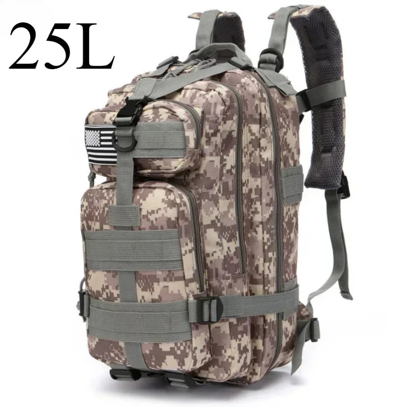 Thuram MOLLE Outdoor Backpack – 25L & 50L Options