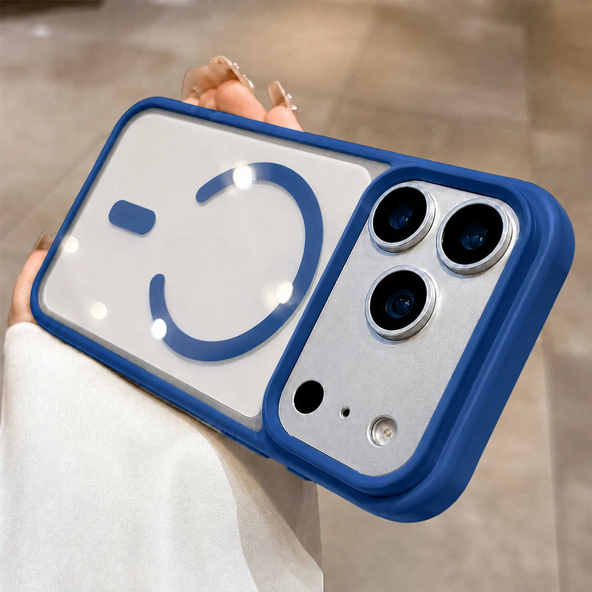 Clear Magnetic iPhone Case – Protective Bumper & Camera Surround