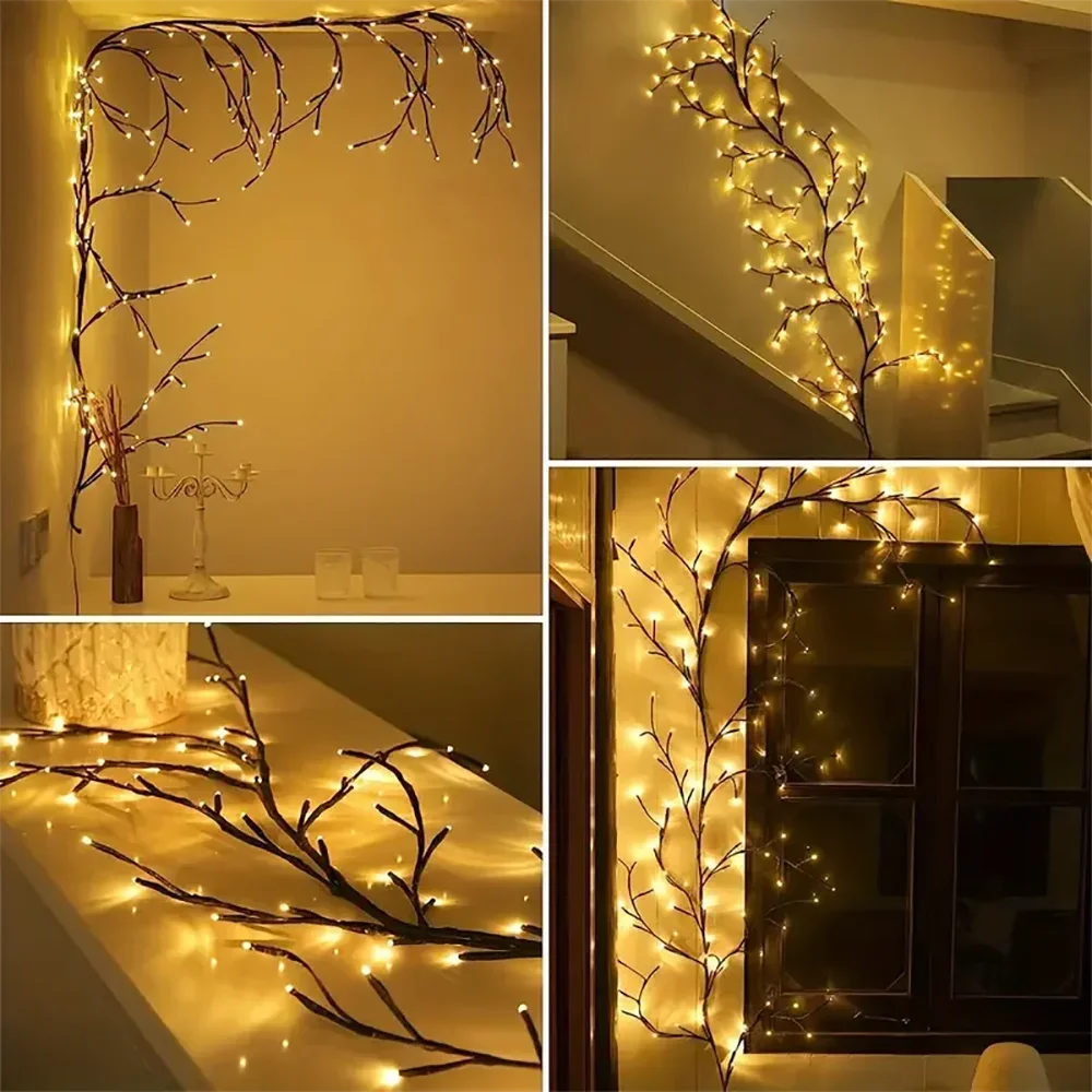 USB Willow Vine Lights — 72, 96 or 144 LEDs