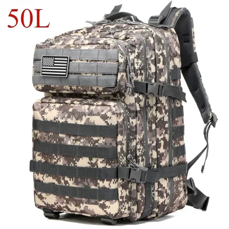 Thuram MOLLE Outdoor Backpack – 25L & 50L Options
