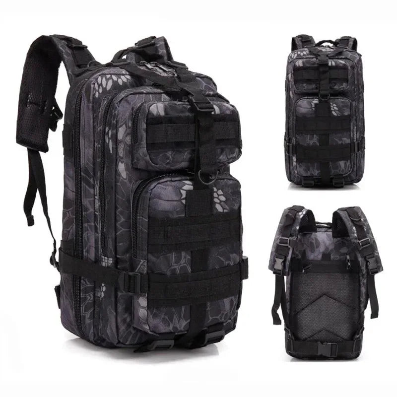 CELIROSR Outdoor Backpack – Multi-Compartment Hiking Bag