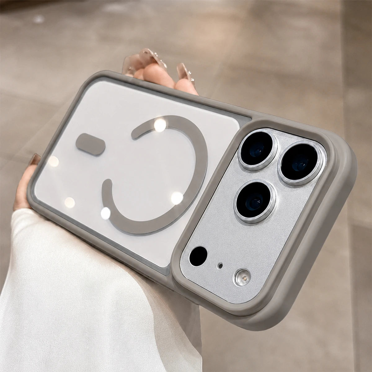 Clear Magnetic iPhone Case – Protective Bumper & Camera Surround