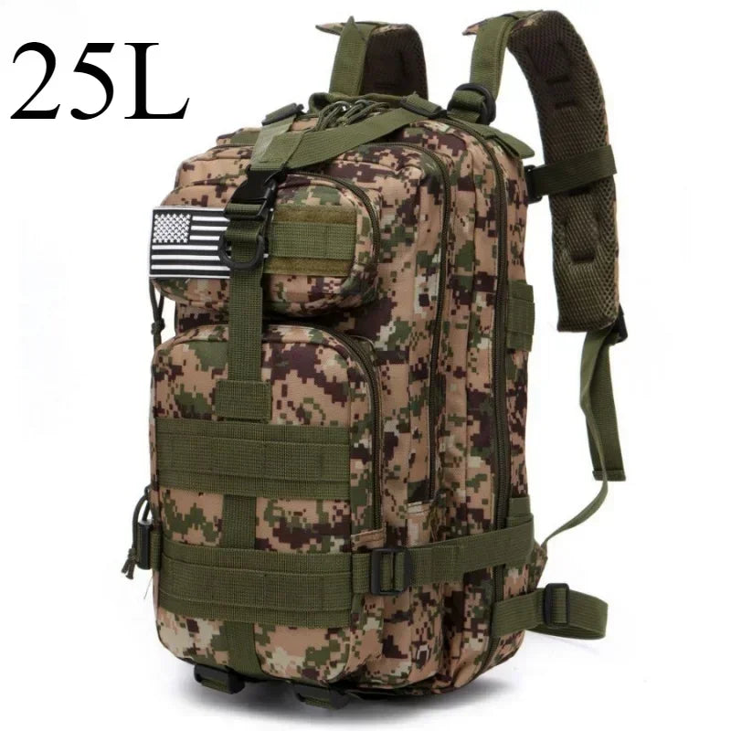 Thuram MOLLE Outdoor Backpack – 25L & 50L Options